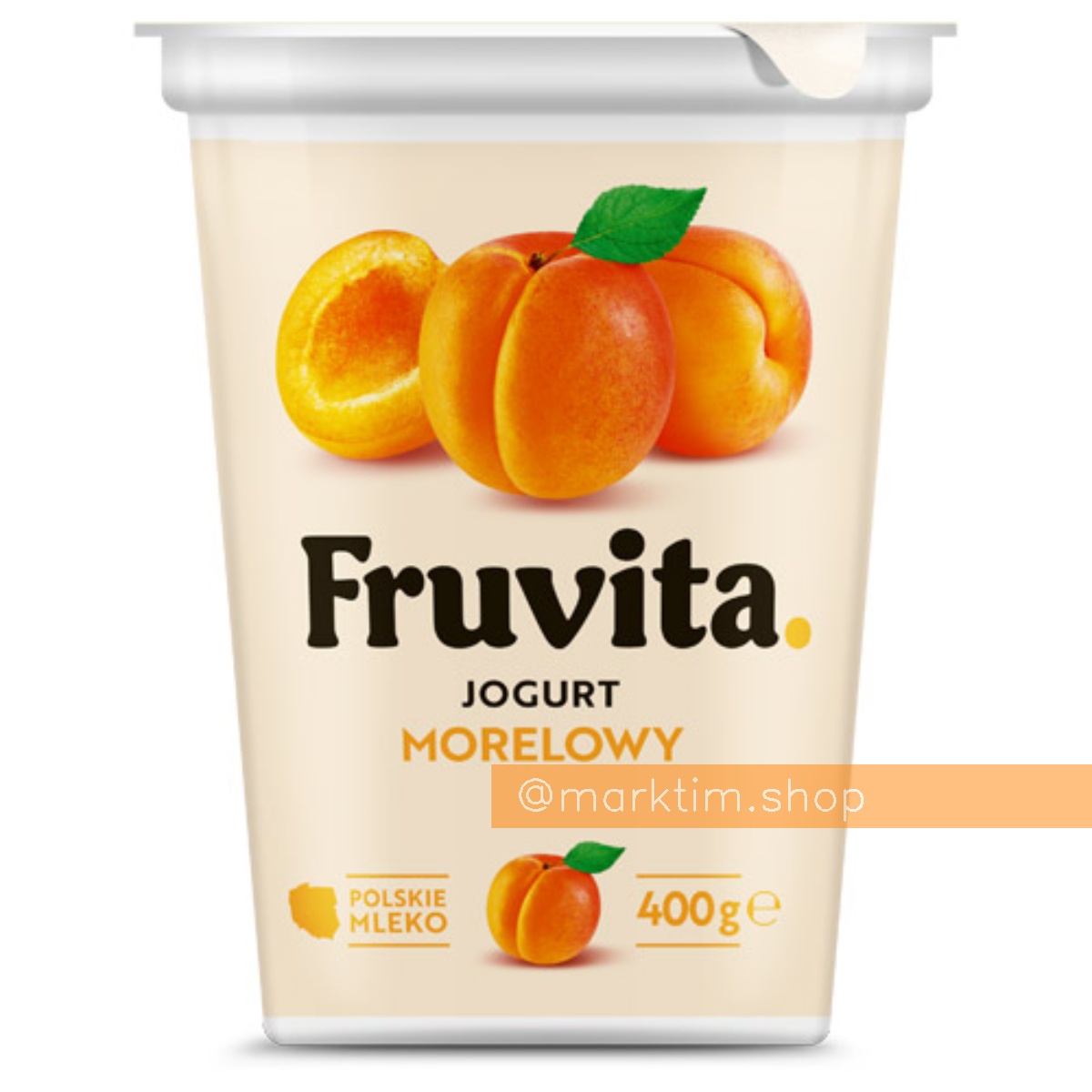 Фруктовый йогурт Абрикос Fruvita (400 г)