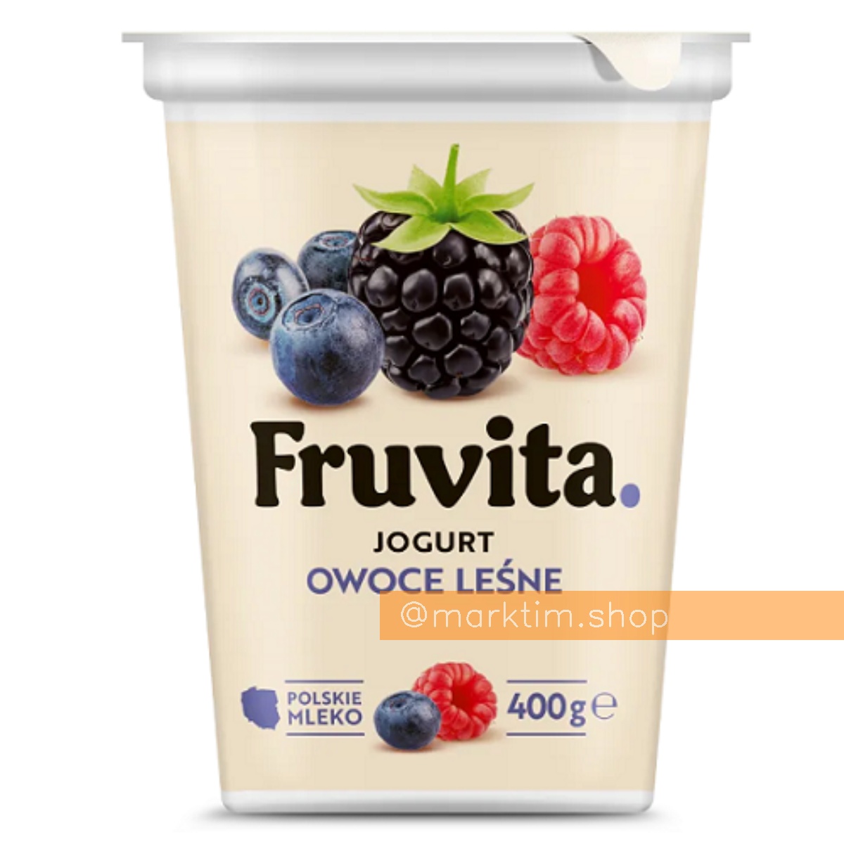Фруктовый йогурт Лесные ягоды Fruvita (400 г)