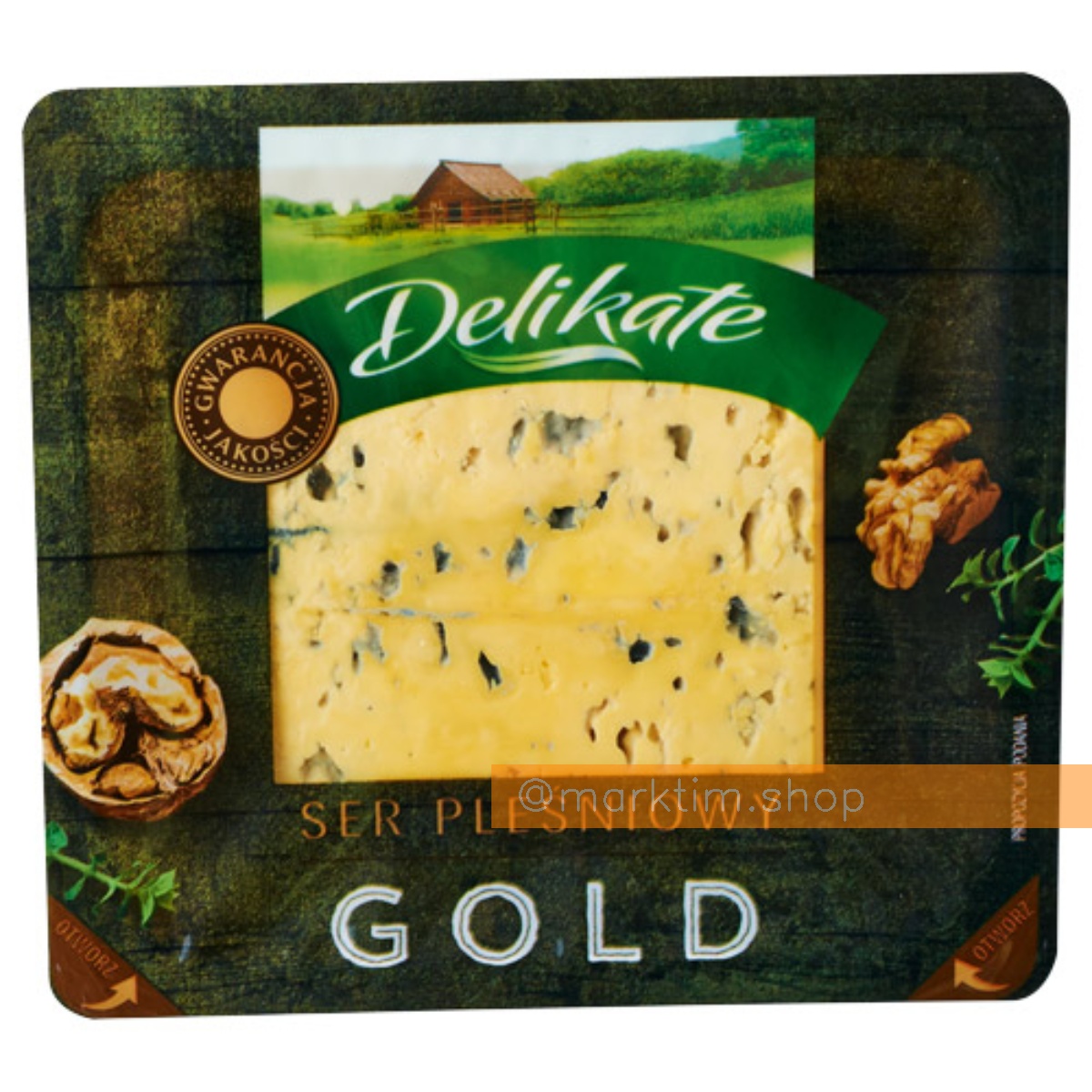 Сир із пліснявою золотистий Gold Delikate (100 г)