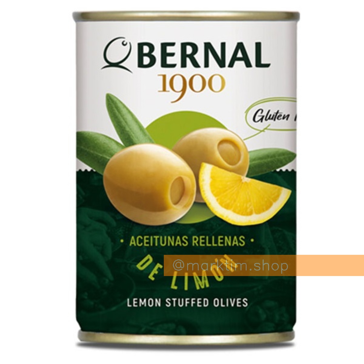Оливки фаршированные лимонной пастой Bernal (292 г)