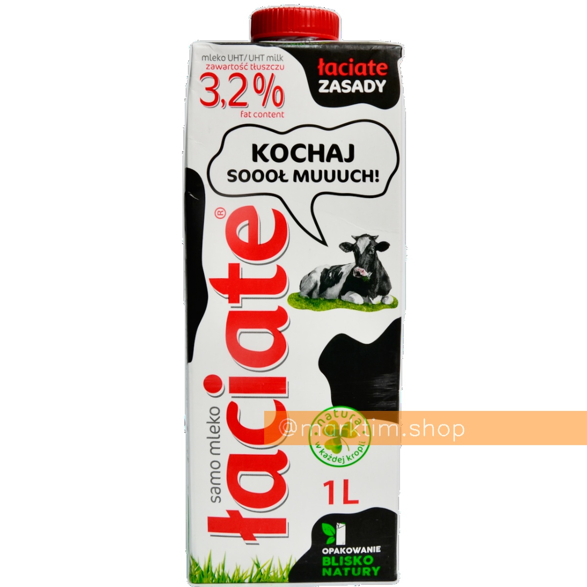 Молоко 3,2% LACIATE (1 л)