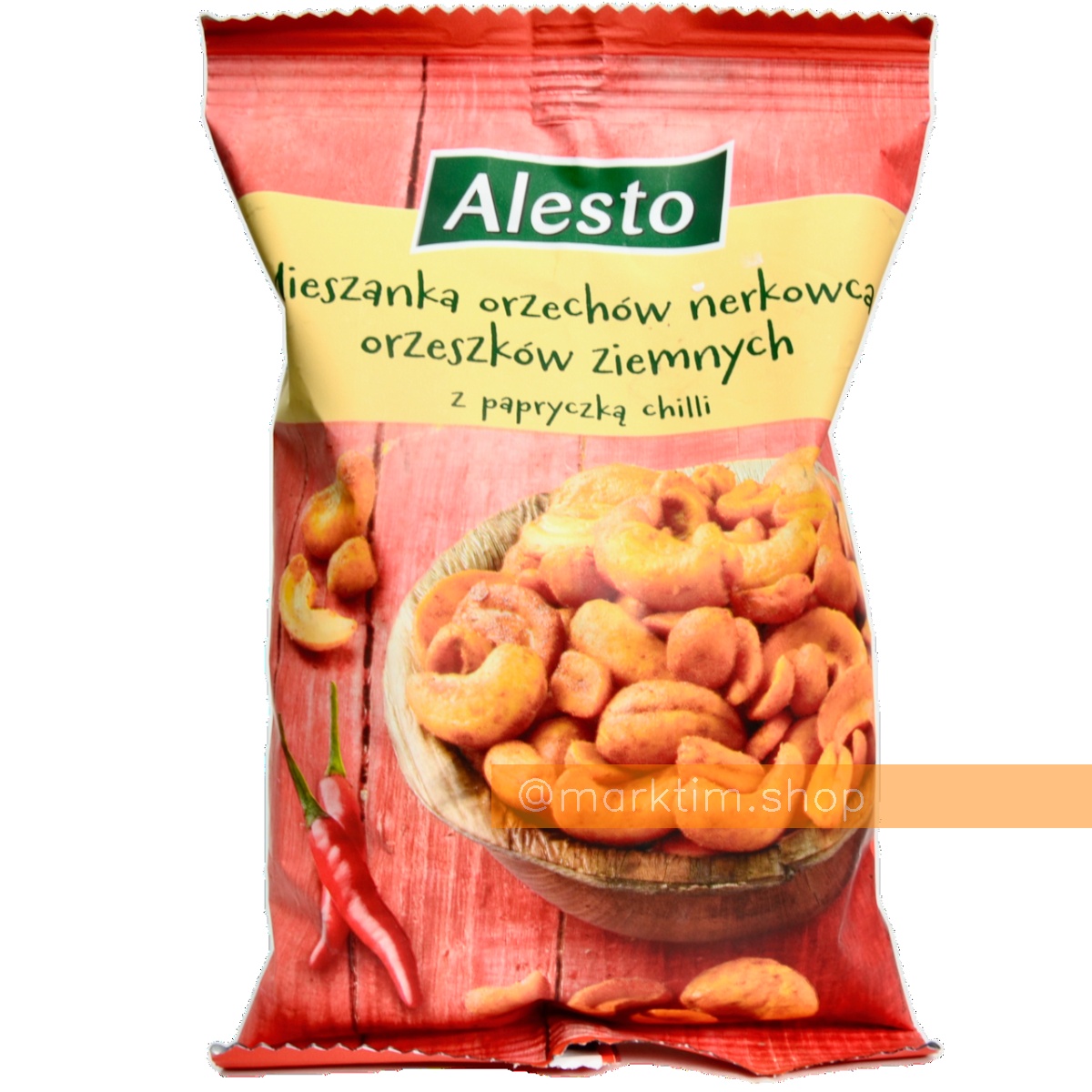 Кешью и арахис с перцем чили ALESTO (200 г)