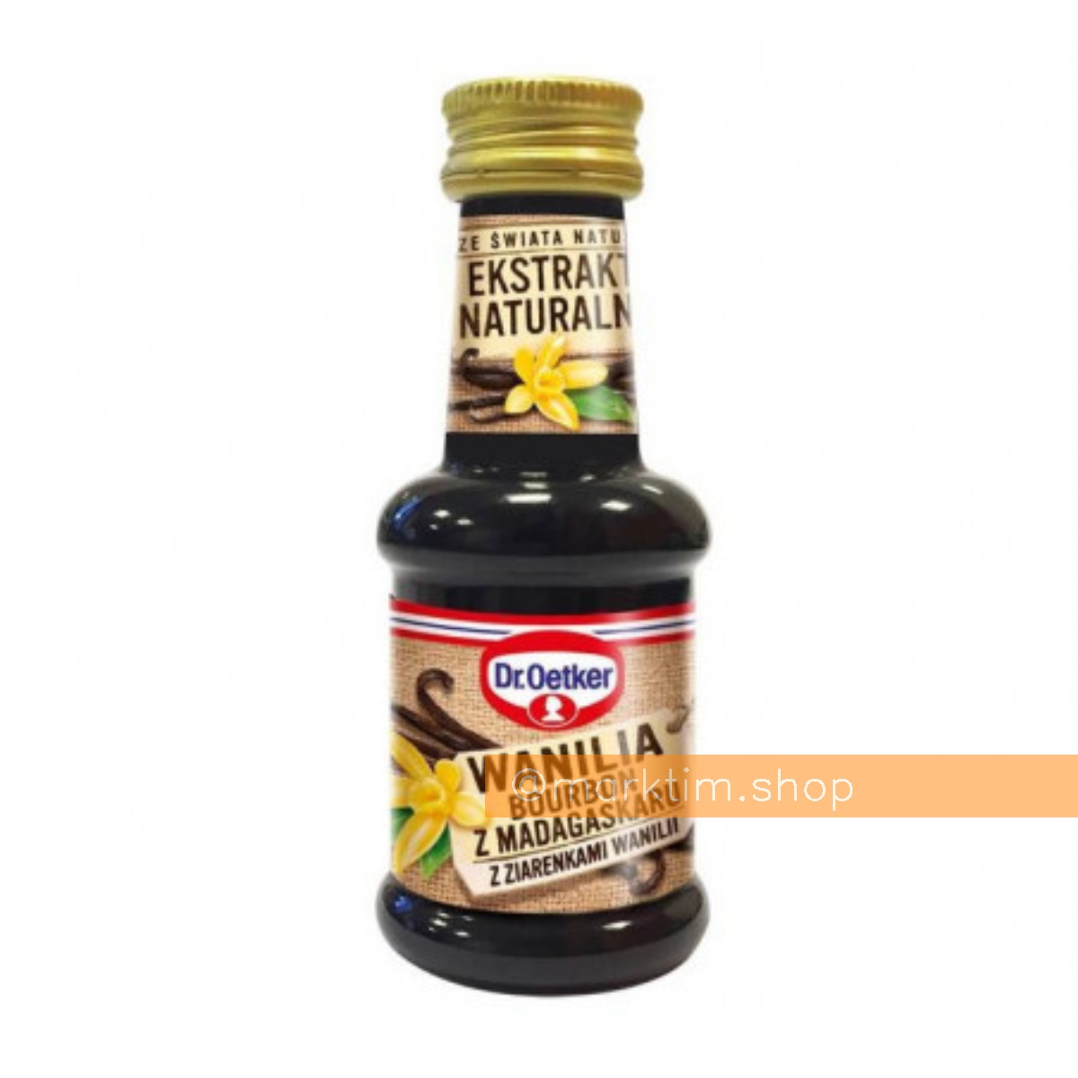 Натуральний ванільний екстракт Ваніль Бурбон із Мадагаскару Dr.Oetker (30 мл)