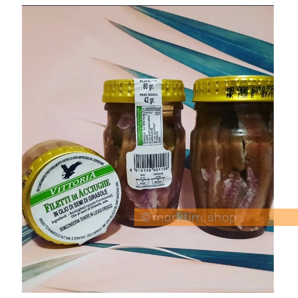 Анчоусы Vittoria (80 г)