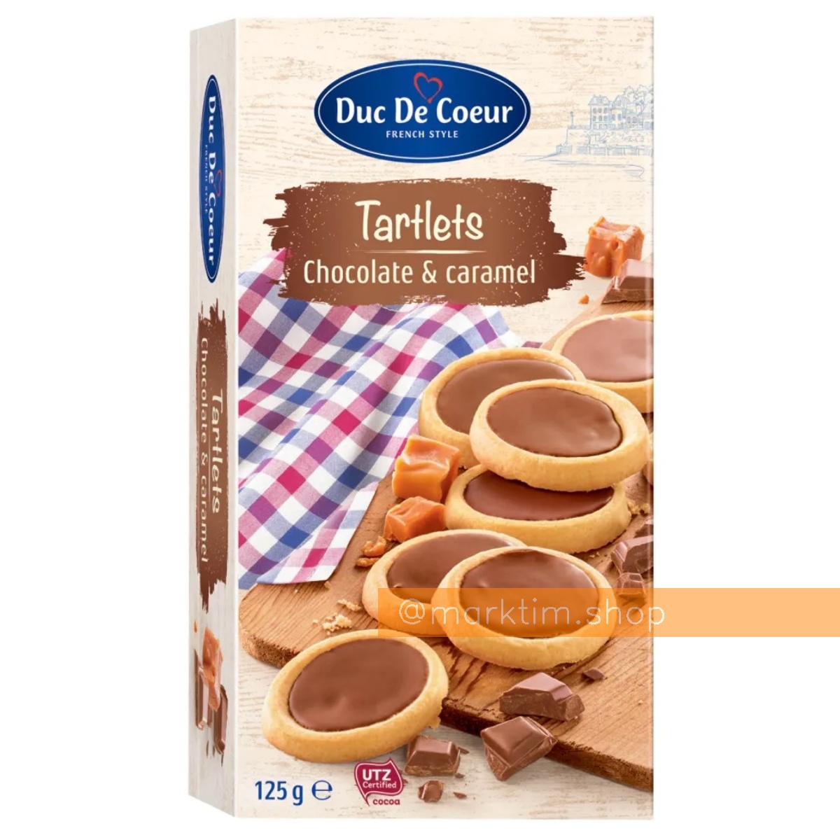 Тарталетки з шоколадом DUC DE COEUR (125 г)