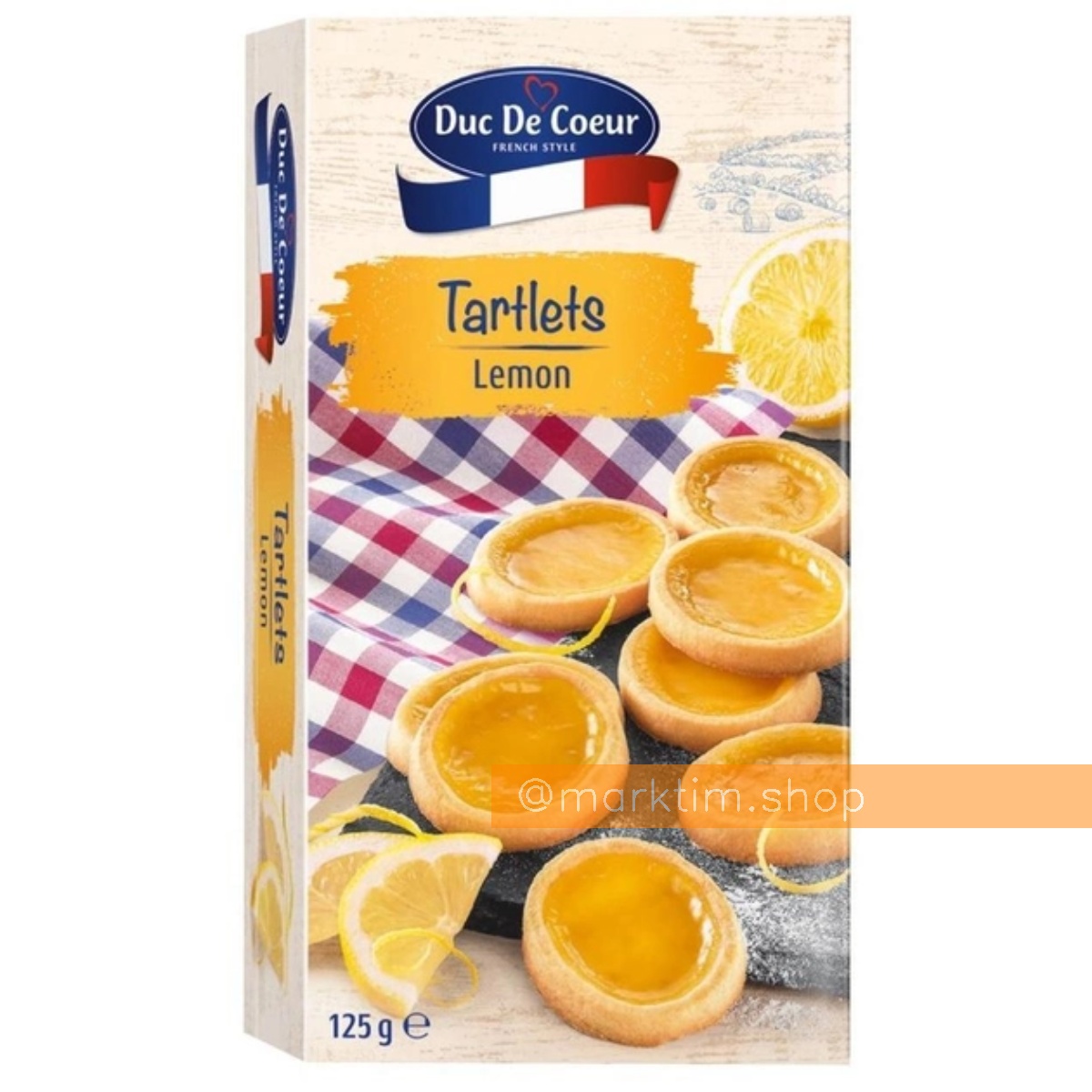 Тарталетки з лимоном DUC DE COEUR (125 г)