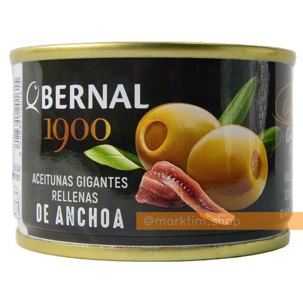 Оливки фаршированные анчоусом Bernal (120 г)