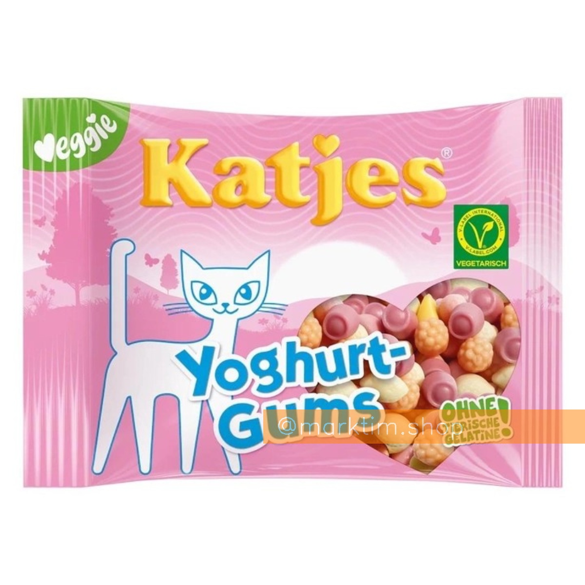 Веганские жевательные конфеты Витамины Йогурт Katjes (175 г)