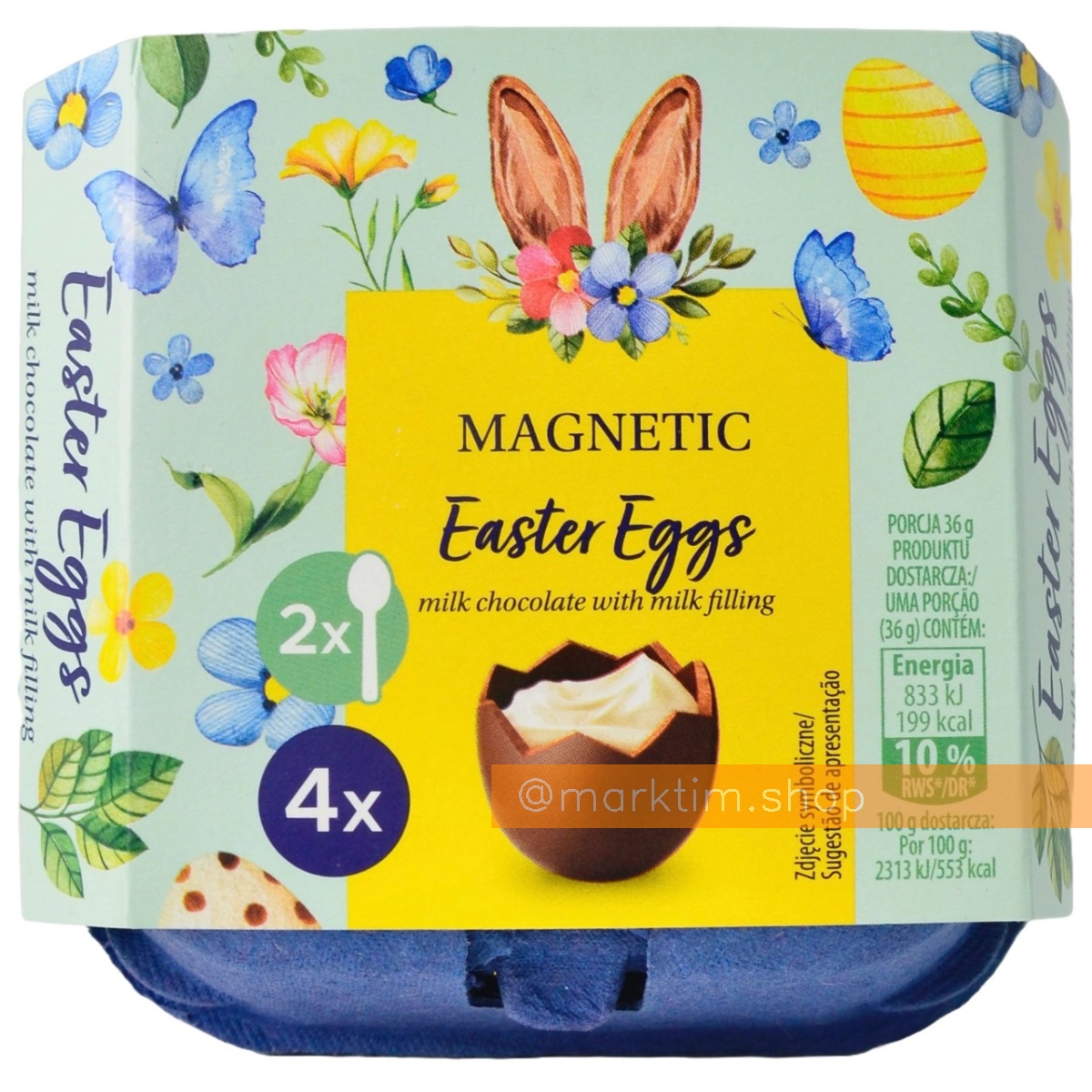 Яйця з молочним кремом і ложечкою Magnetic (144 г)