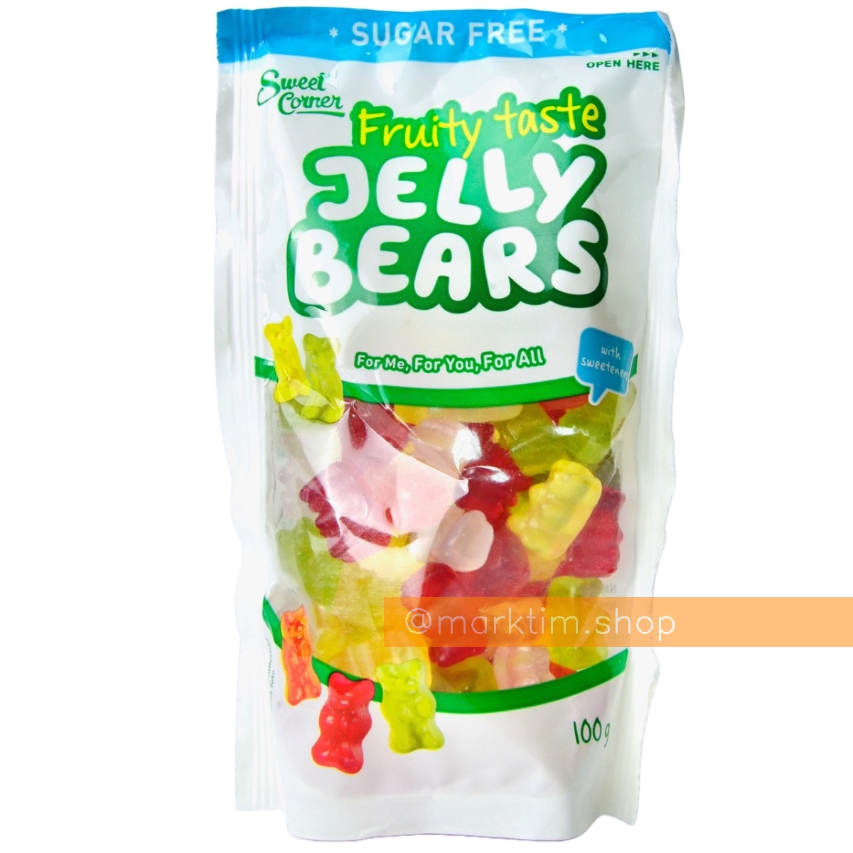 Жевательные конфеты без сахара Jelly Bears SWEET CORNER (100 г)
