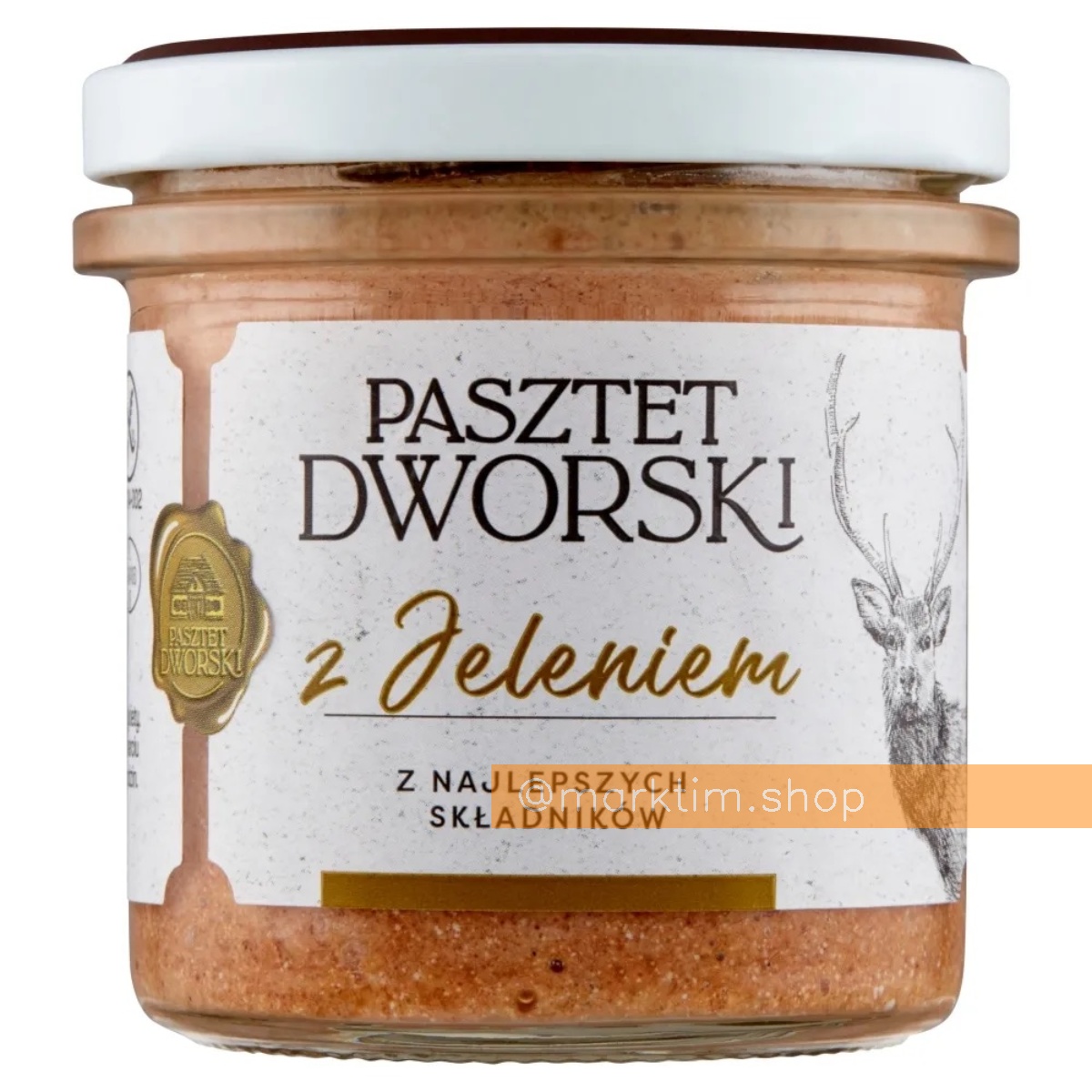 Паштет с оленем PASZTET DWORSKI (130 г)