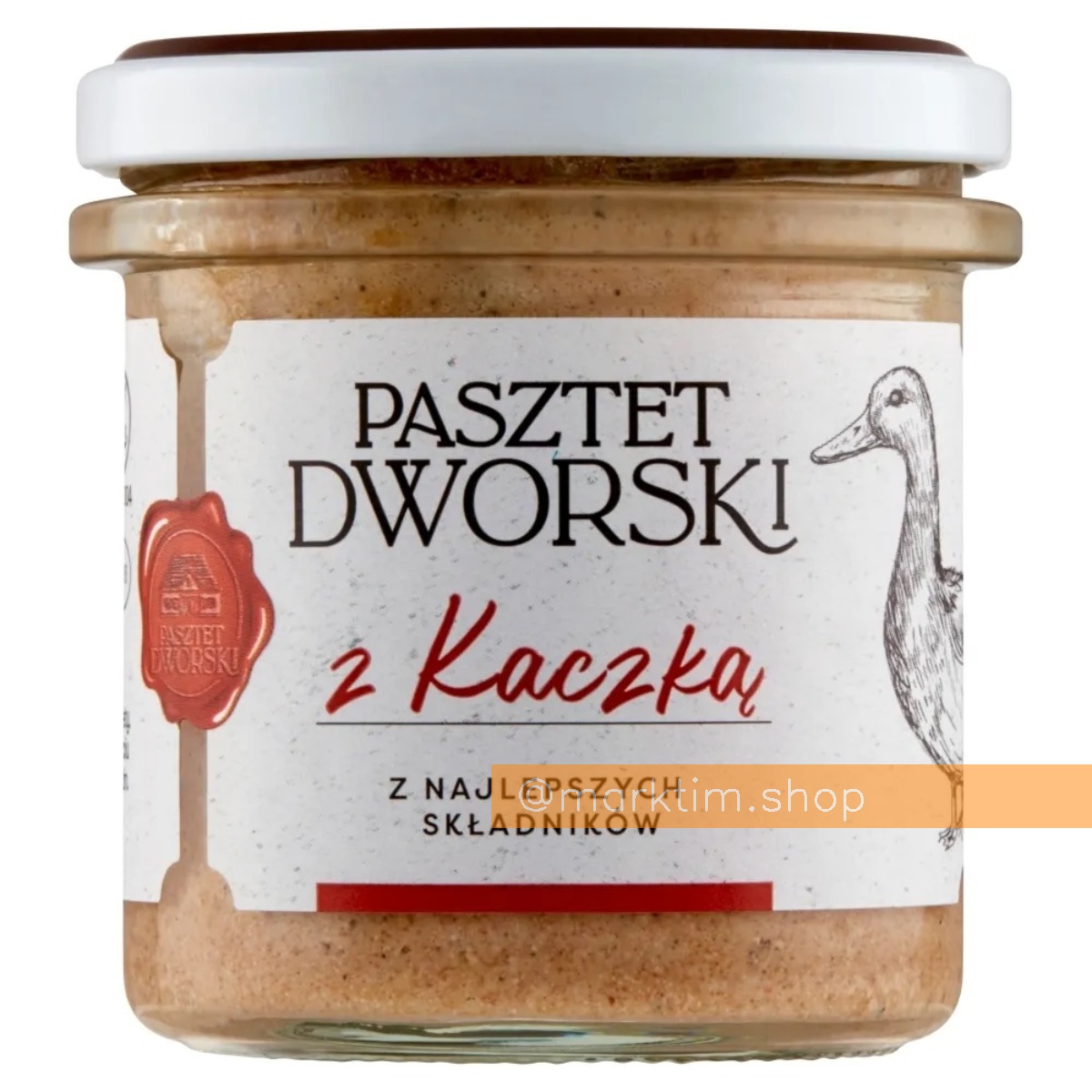 Паштет с уткой PASZTET DWORSKI (130 г)