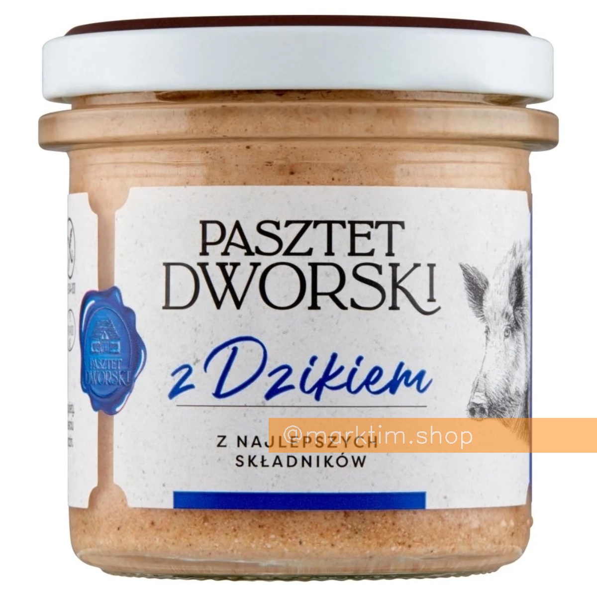 Паштет с мясом кабана PASZTET DWORSKI (130 г)