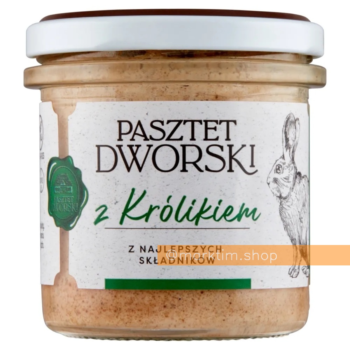 Паштет с кроликом PASZTET DWORSKI (130 г)