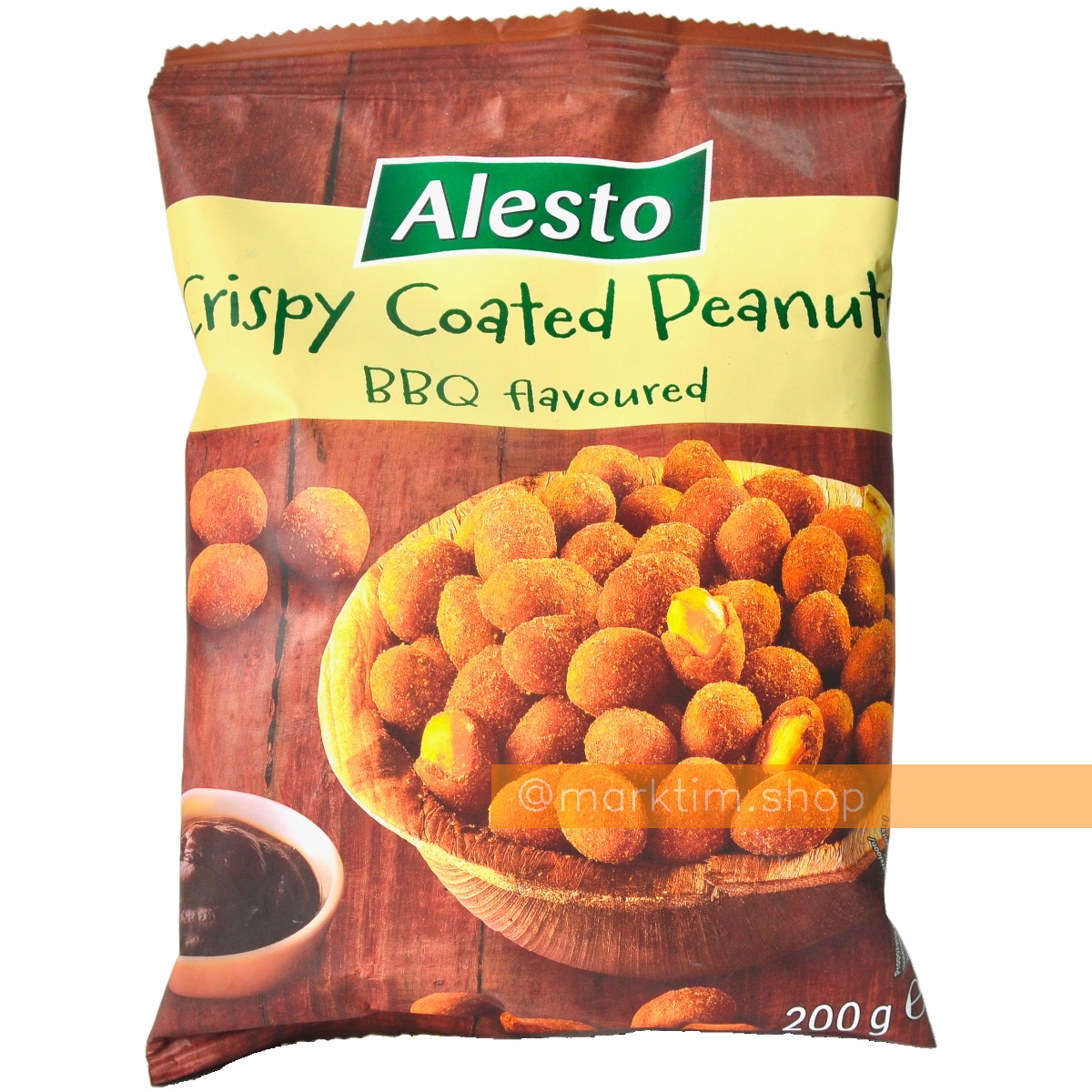 Жареный арахис в хрустящей оболочке со вкусом барбекю Alesto (200 г)