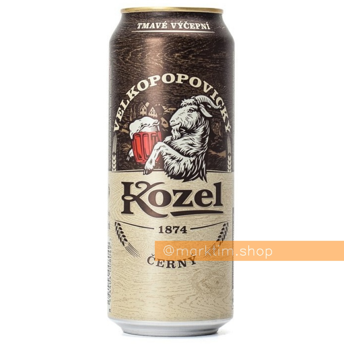 Пиво чеське темне Kozel (500 мл) чеське темне (500 мл)
