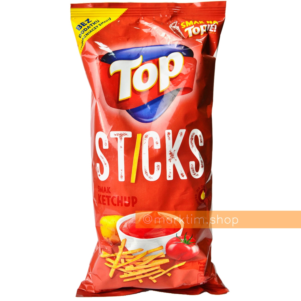 Картофельная соломка со вкусом кетчупа Sticks TOP (125 г)