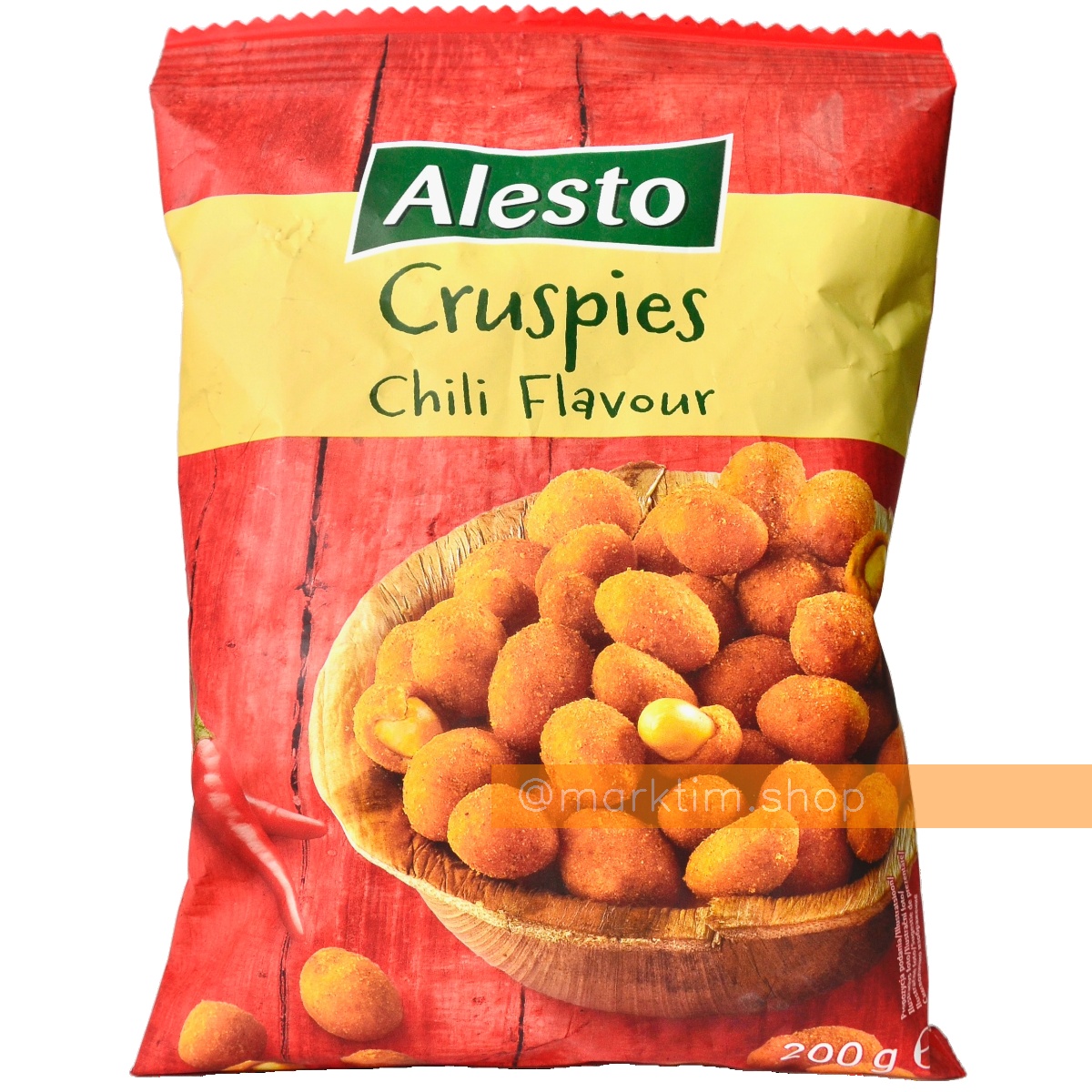 Жаренный арахис в хрустящей оболочке со вкусом чили Alesto (200 г)