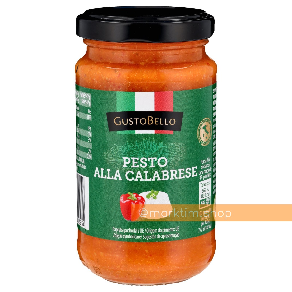 Песто по-калабрійськи Gusto Bello (190 г)