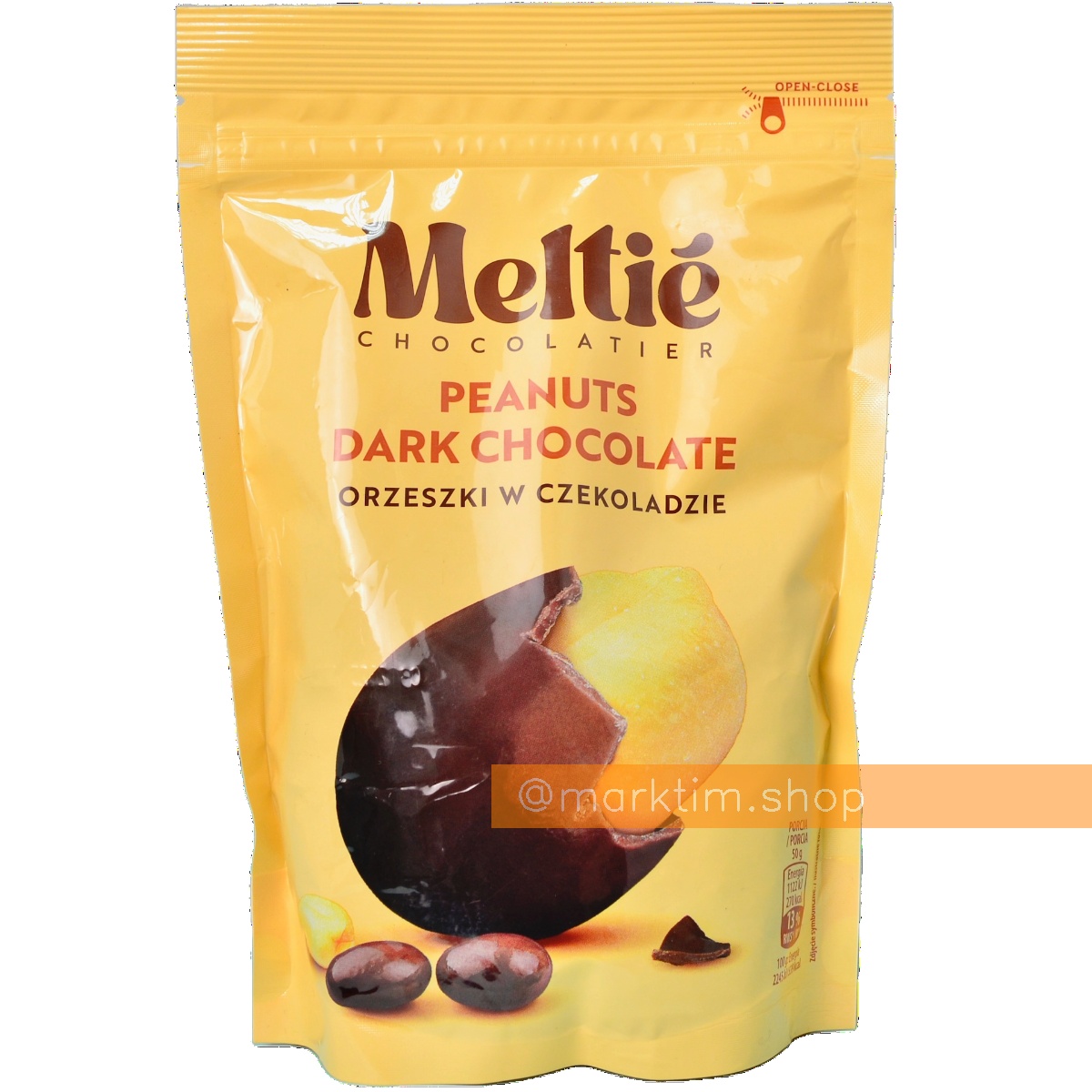Арахіс у темному шоколаді Peanuts Dark Chocolate MELTIE (280 г)