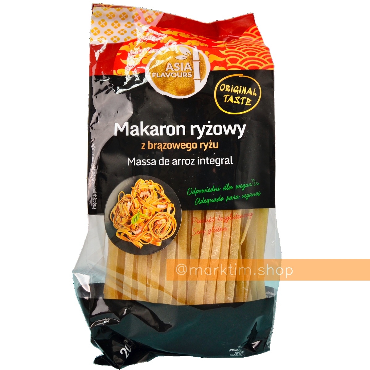 Рисовая лапша из коричневого риса Asia Flavours (200 г)
