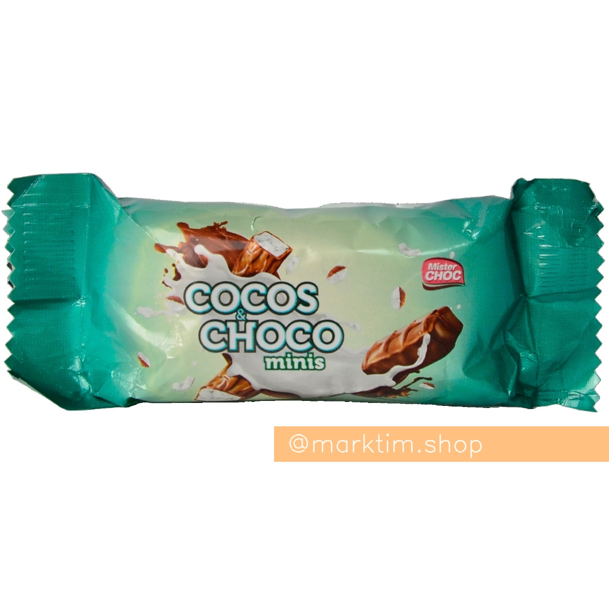 Міні батончик з кокосом і шоколадом Choco Cocos MISTER CHOC (25 г)