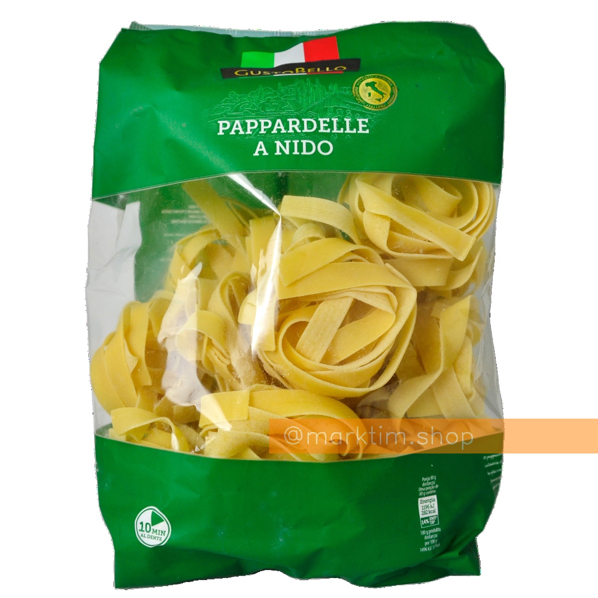 Паста паппарделле гнізда Papardelle a nido Gusto Bello (500 г)