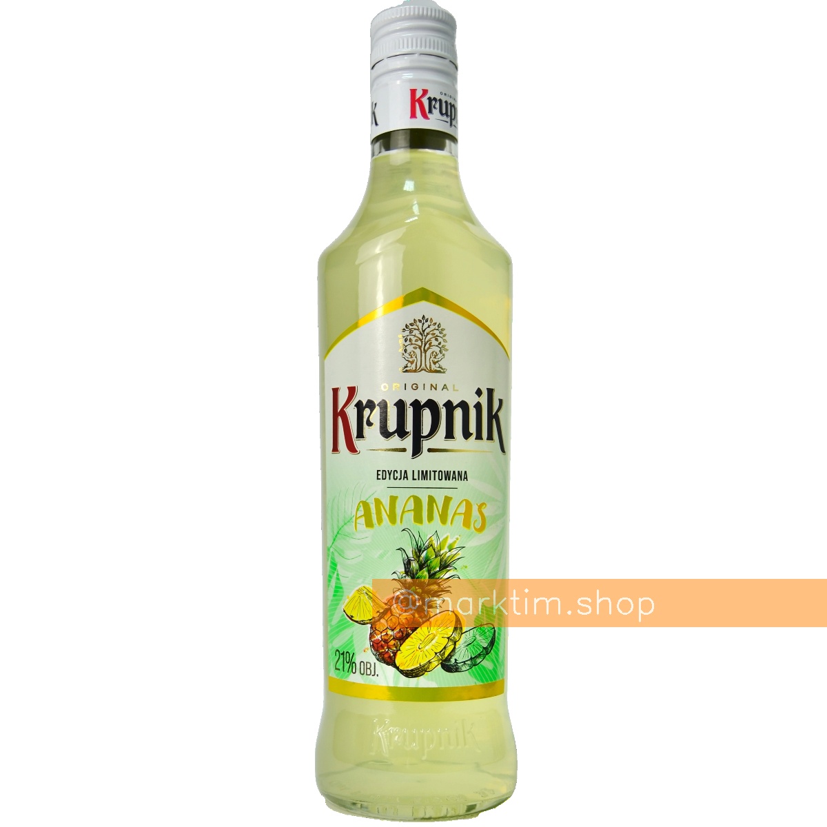 Ликер Ананас 16% Krupnik (500 мл)