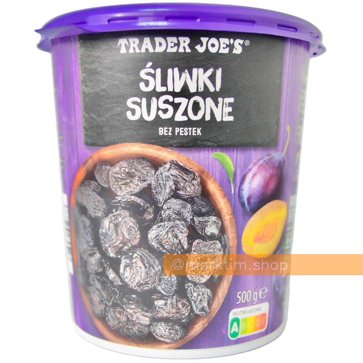 Чернослив без косточки калифорнийский TRADER JOE’S (500 г)