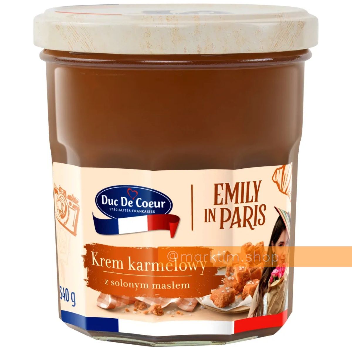 Карамельный крем с соленым маслом Emily in Paris DUC DE COEUR (340 г)