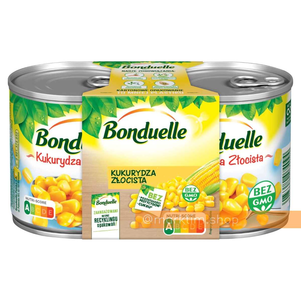 Кукуруза GOLD консервированная Bonduelle (2х170 г)