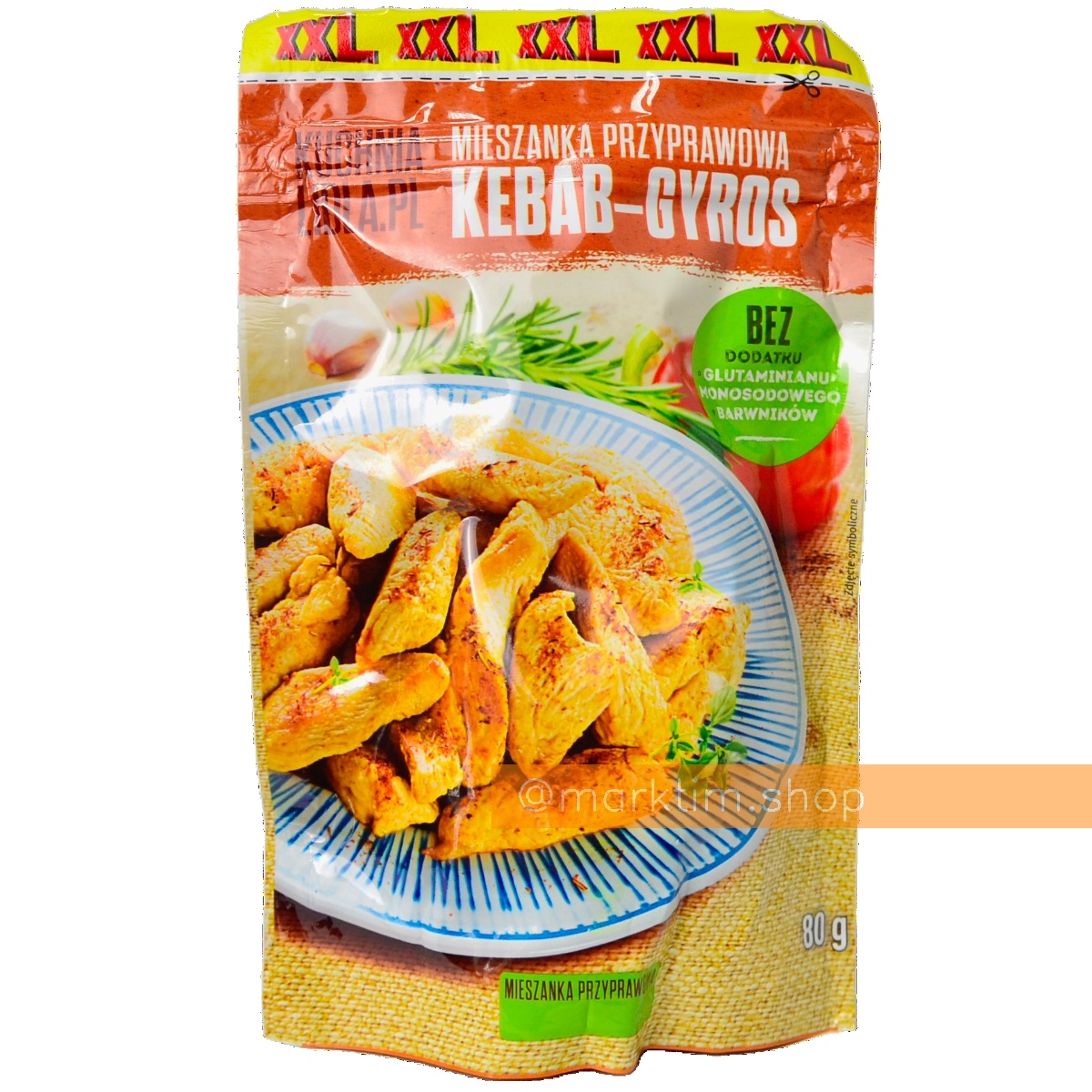 Приправа Кебаб-Гірос XXL Kuchnia-Lidla.pl (80 г)