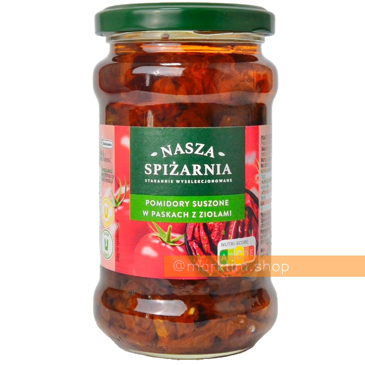 Вяленные томаты с травами полосочками Nasza Spizarnia (270 г)
