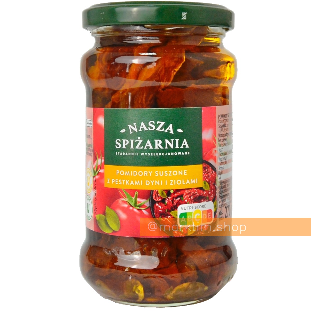 Вяленные томаты с семечками тыквы и травами Nasza Spizarnia (270 г)