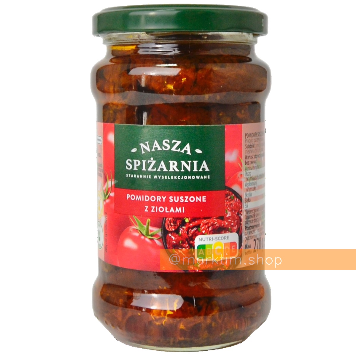 Вяленные томаты с травами Nasza Spizarnia (270 г)