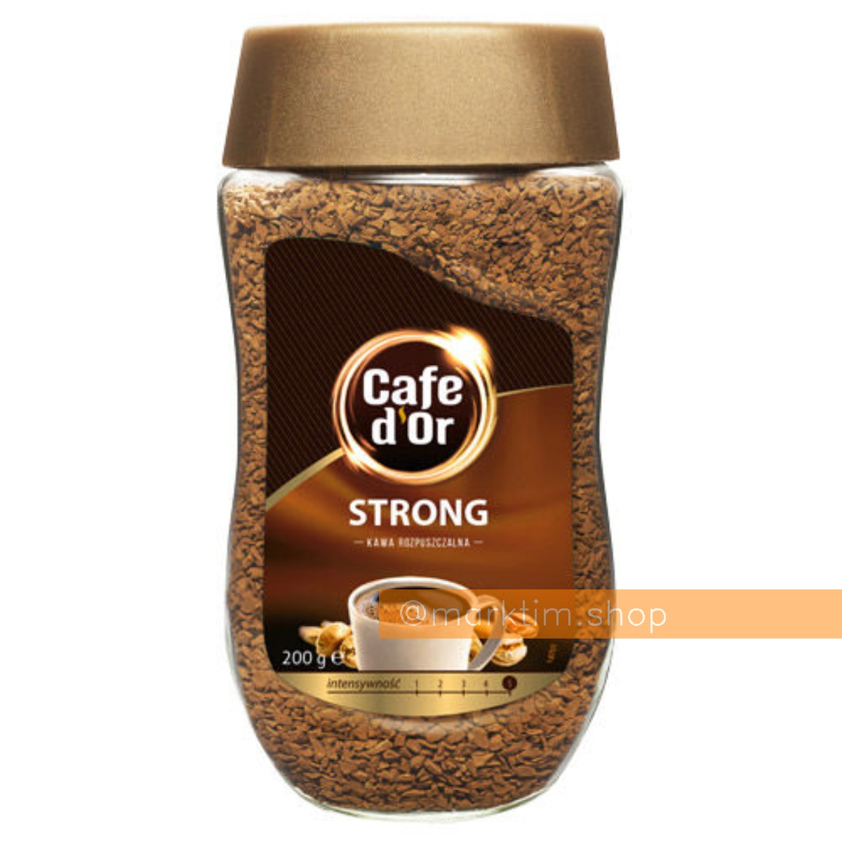 Крепкий растворимый кофе Strong Cafe d’Or (200 г)