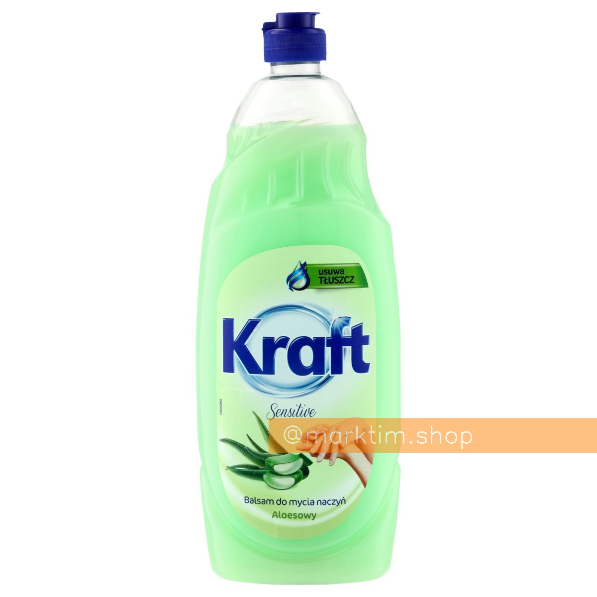 Бальзам для миття посуду з алое вера Sensitive Kraft (850 мл)