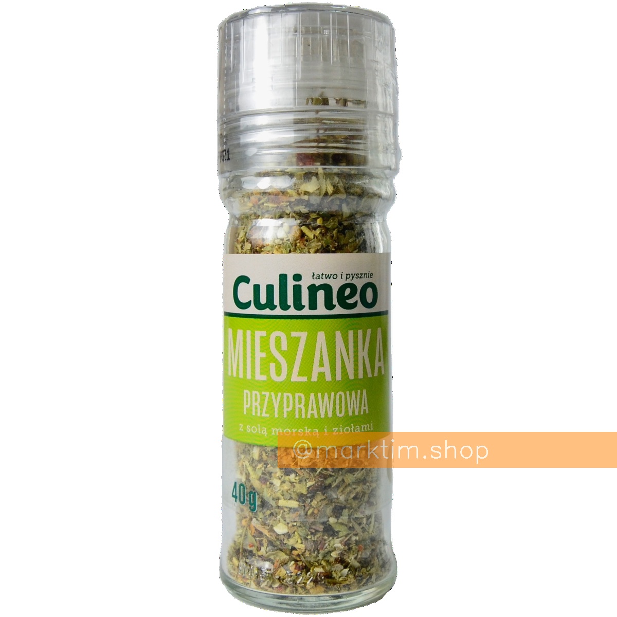 Морська сіль із травами в млині CULINEO (40 г)