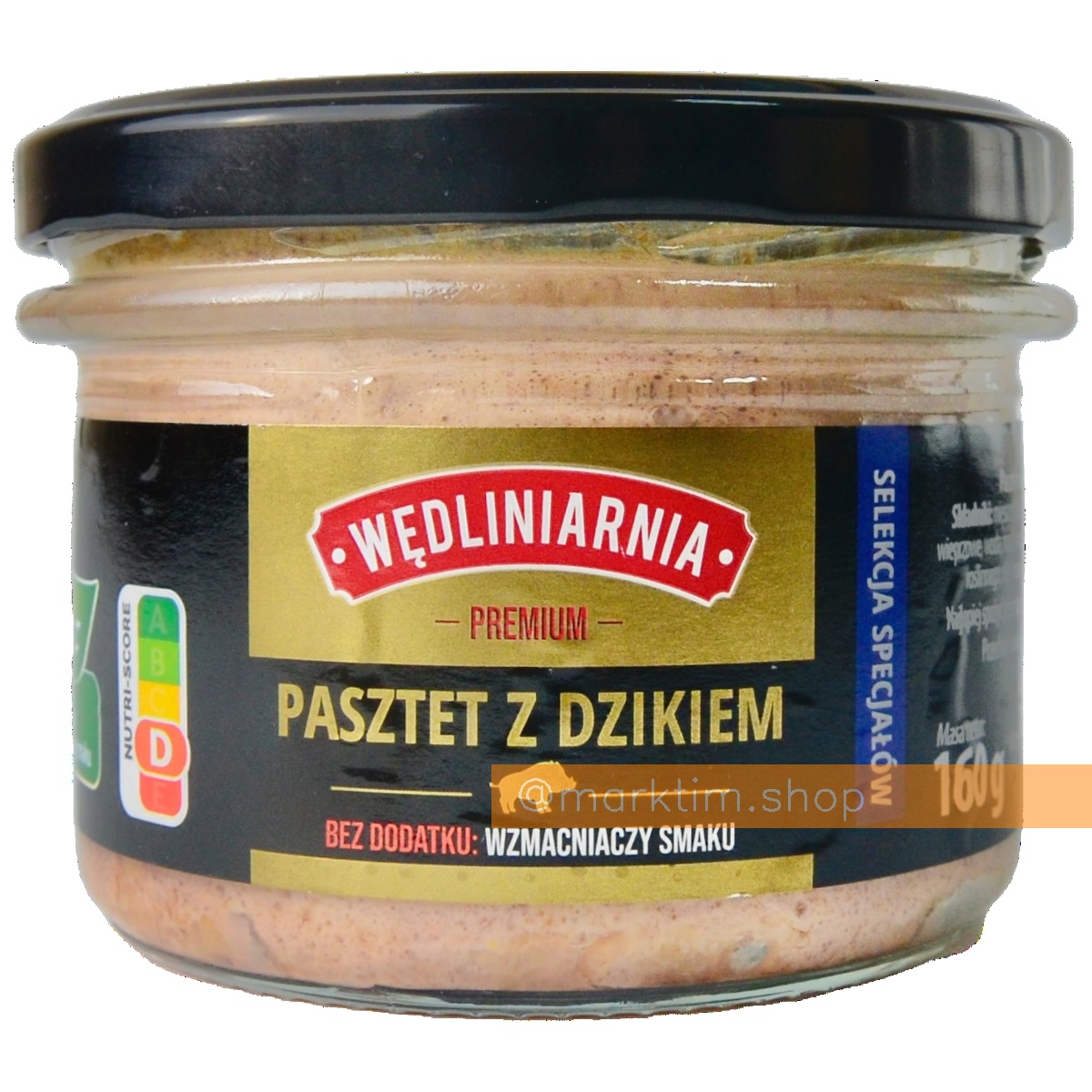 Паштет с кабаном премиум WEDLINIANIA (160 г)