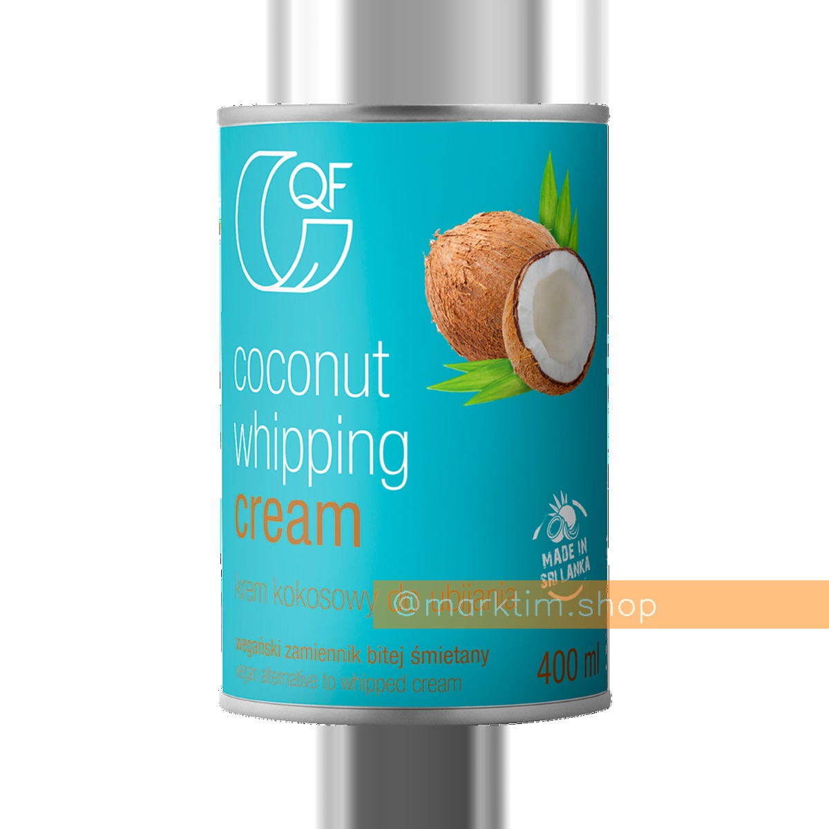 Кокосовые сливки для взбивания Coconut Whipping Cream QF (400 мл)