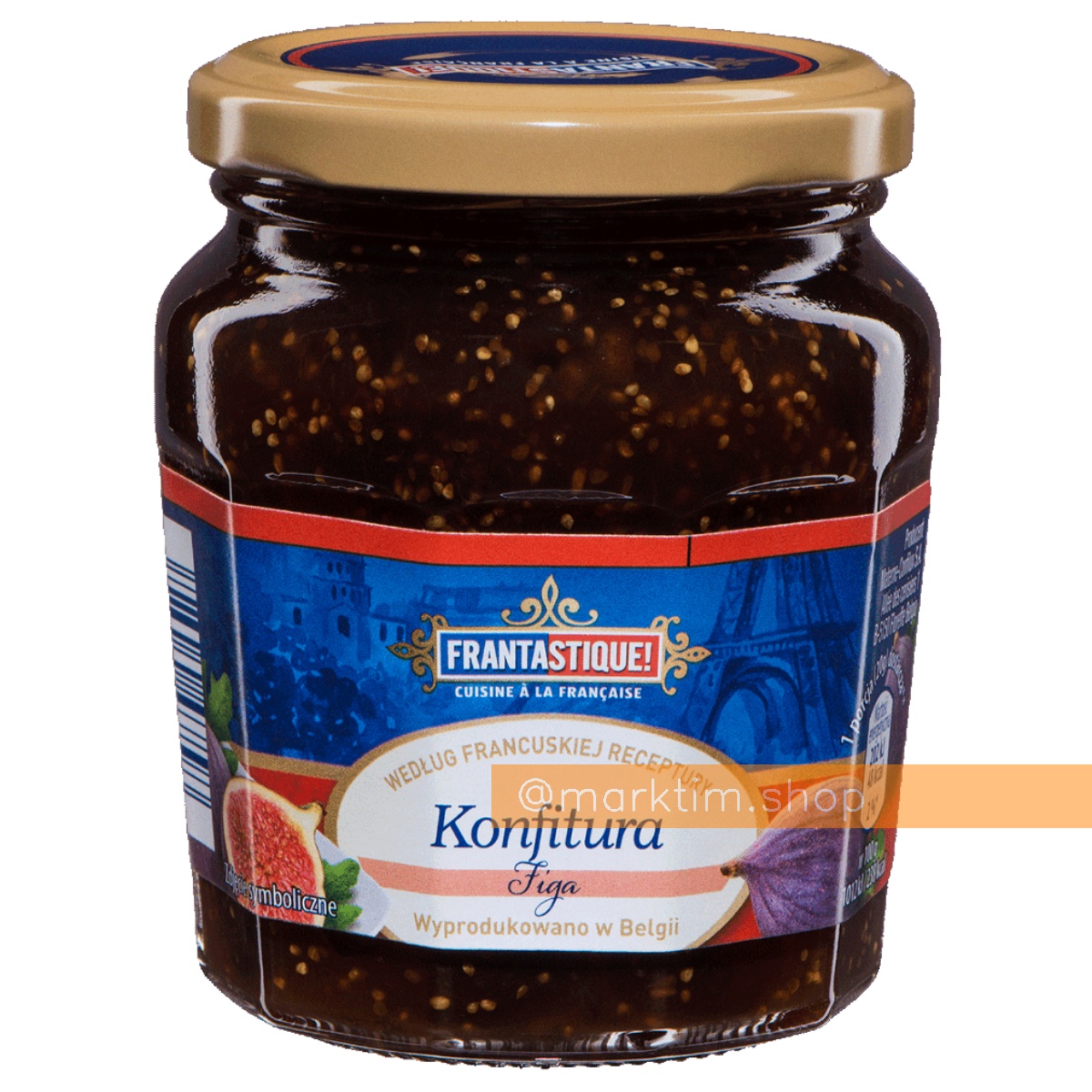 Бельгийский конфитюр из инжира FRANTASTIQUE! (265 г)