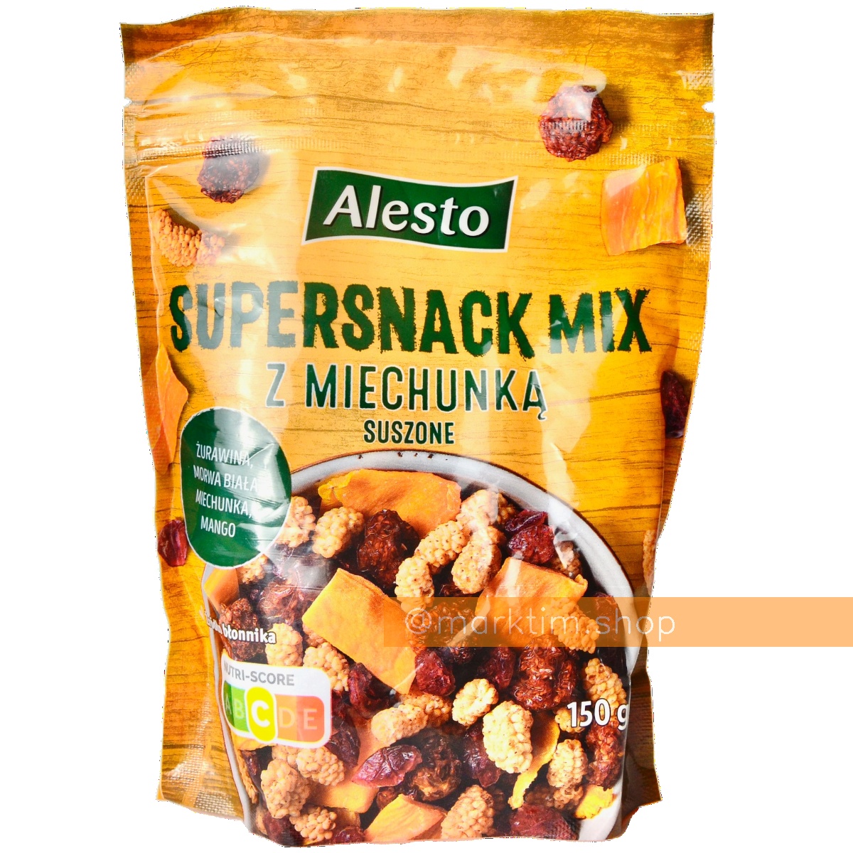 Сушеные шелковица, манго и физалис Super snack mix ALESTO (150 г)