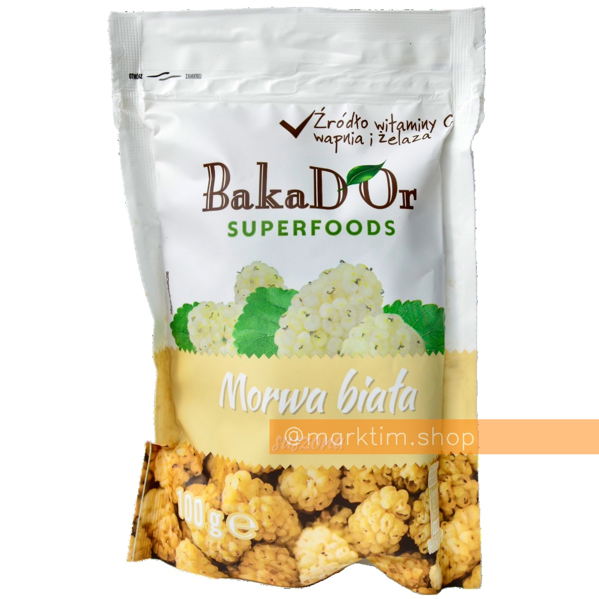 Шелковица белая сушеная BAKAD’OR (100 г)
