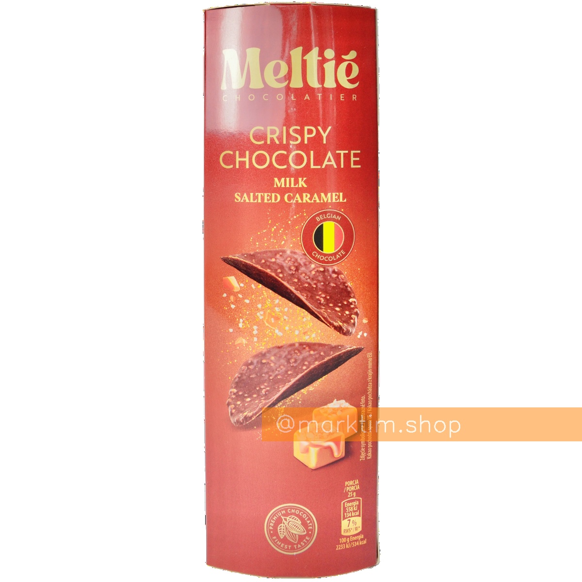 Шоколадные чипсы соленая карамель MELTIE (125 г)