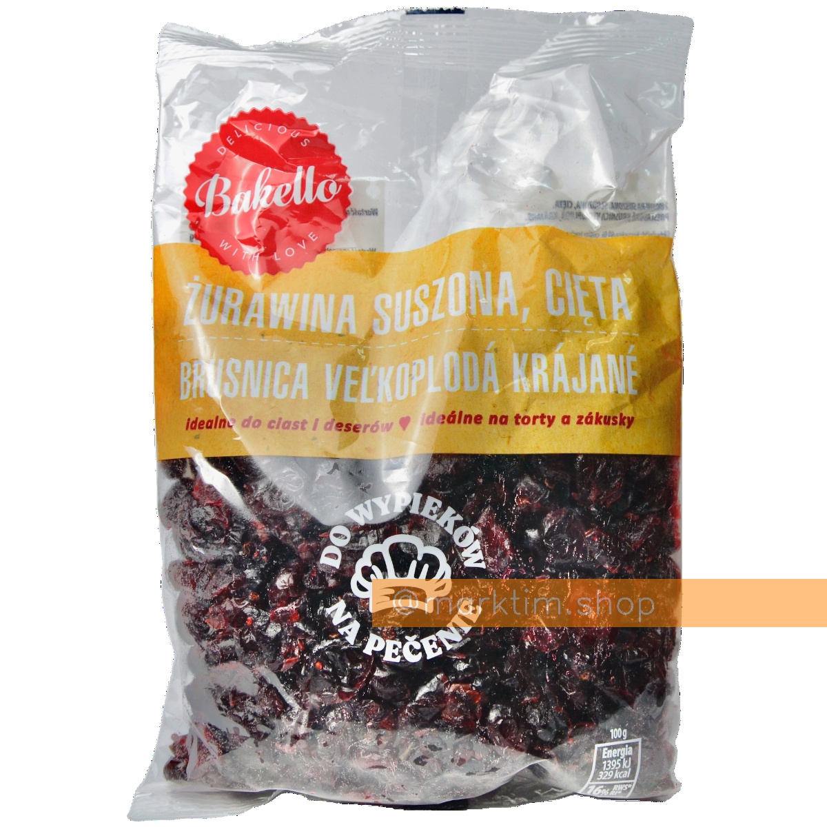 Клюква сушеная BAKELLO (300 г)