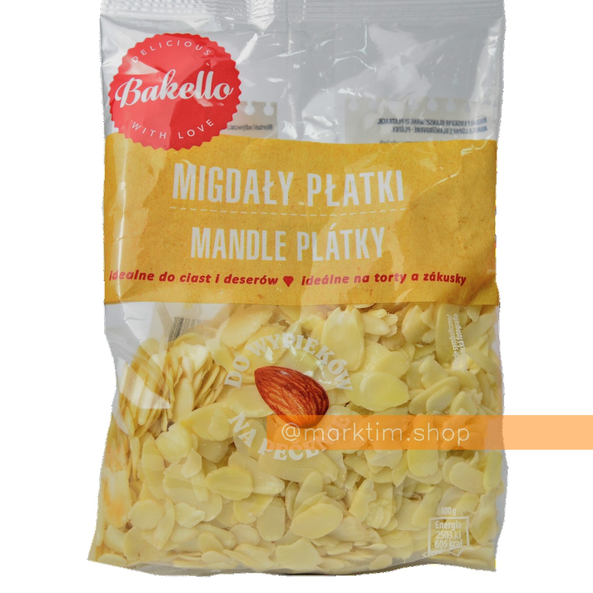 Миндальные хлопья BAKELLO (150 г)
