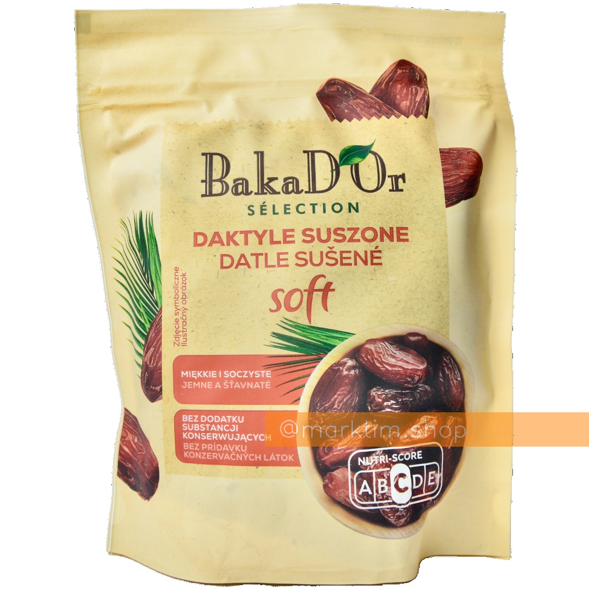 Финики мягкие Daktyle suszone Soft BAKAD'OR (180 г)