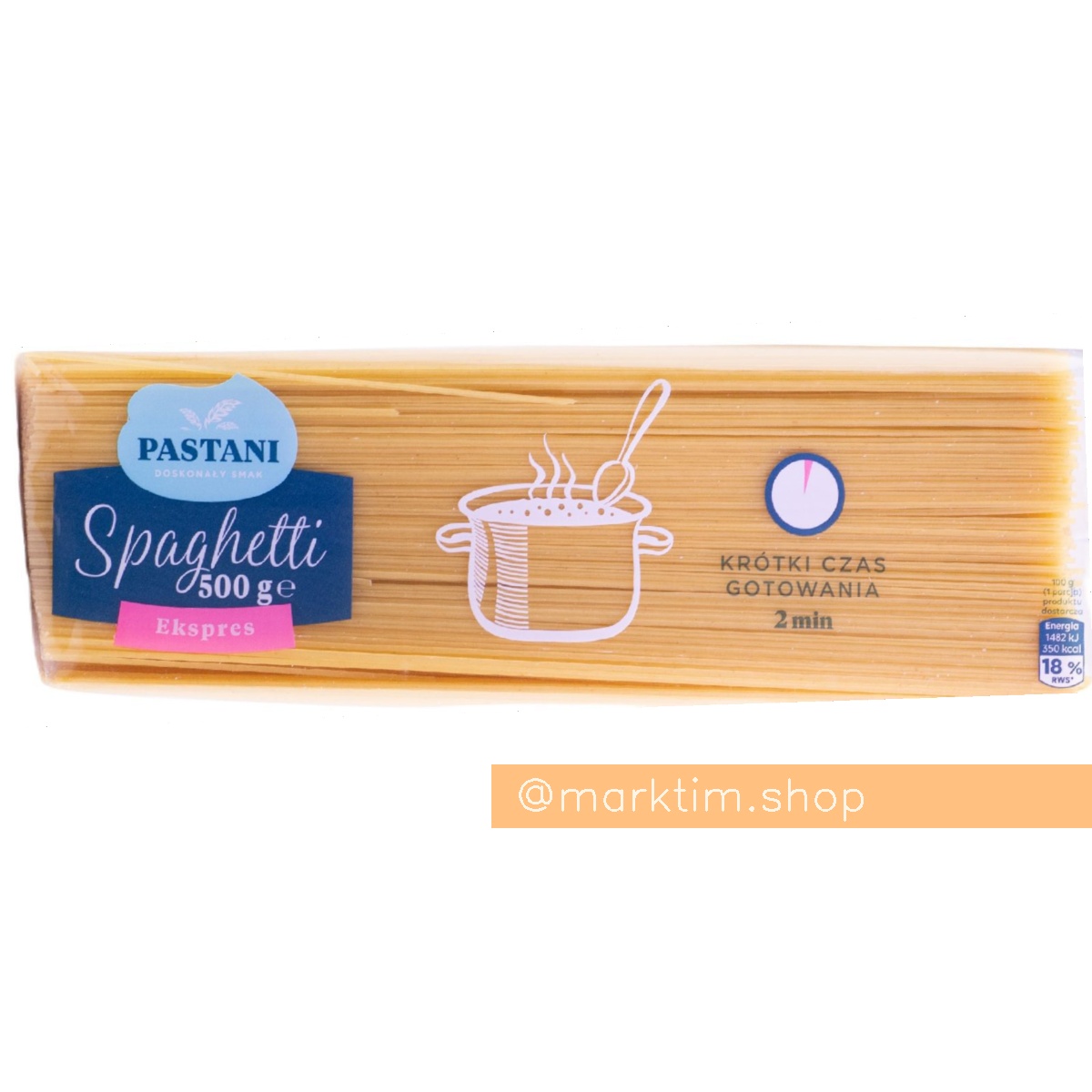 Паста Спагетти Экспресс Pastani (500 г)