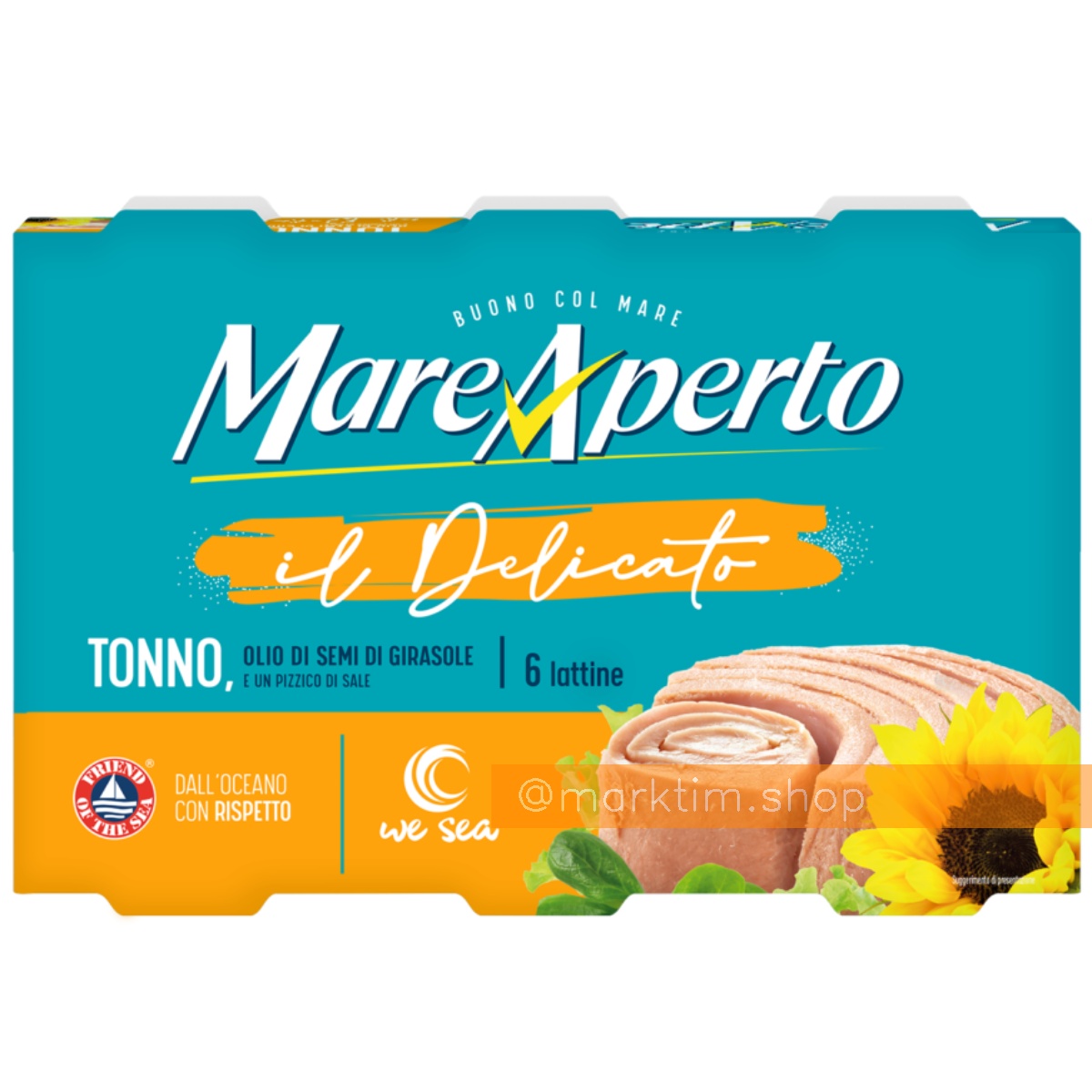 Тунец в подсолнечном масле MARE APERTO (70 г)