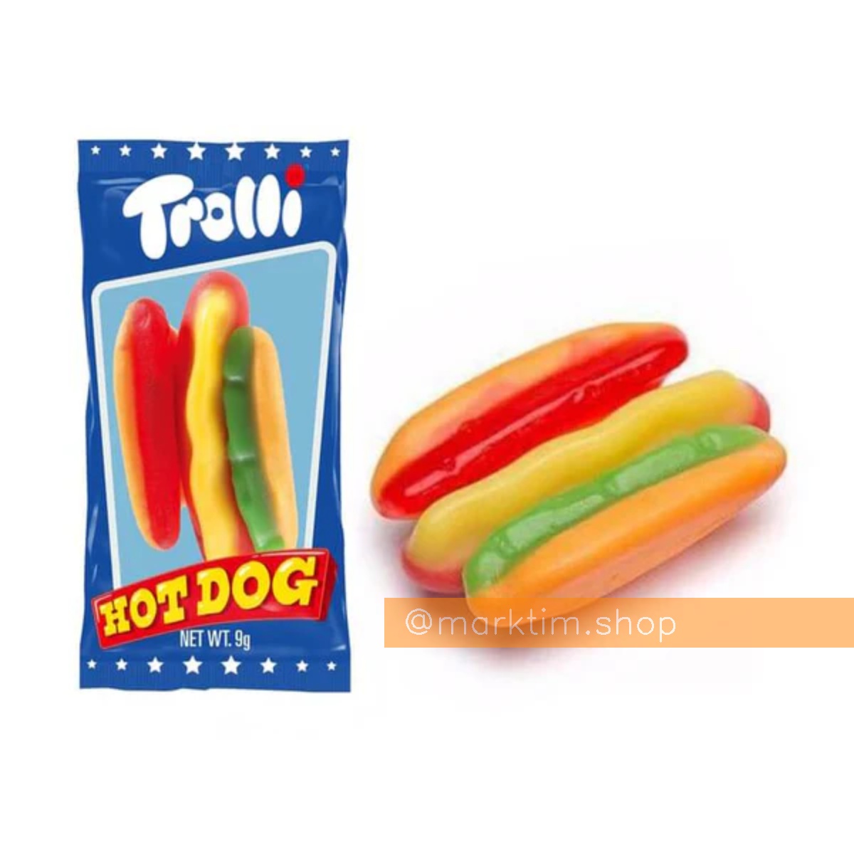 Жевательные конфеты Хот Доги HOT DOG Trolli (1 шт )